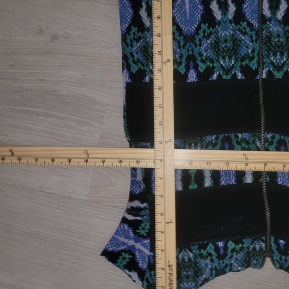 SAM EDELMAN Designer Sheer Back dress S Officecore Boardroomcore Bohemian Luxury - Picture 6 of 7